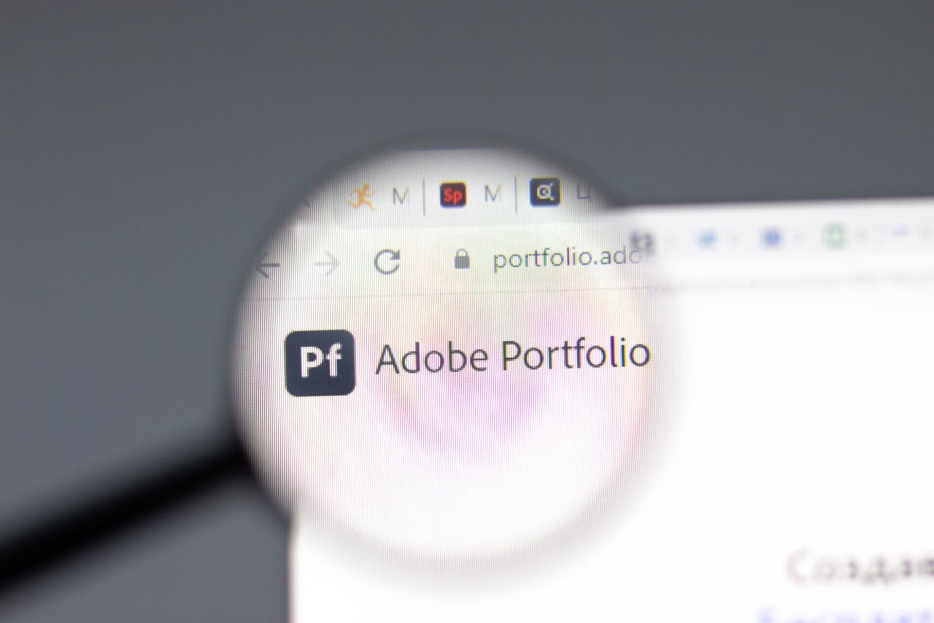 Adobe Portfolio