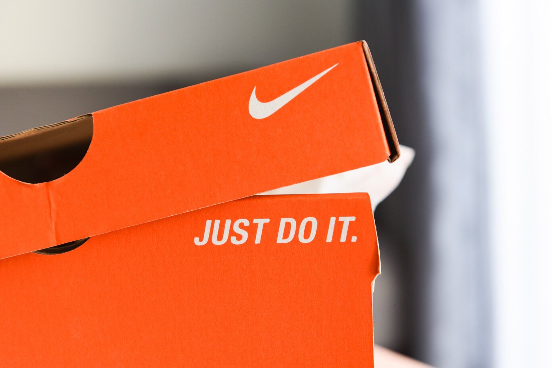 Nike, uno de los logos famosos. 