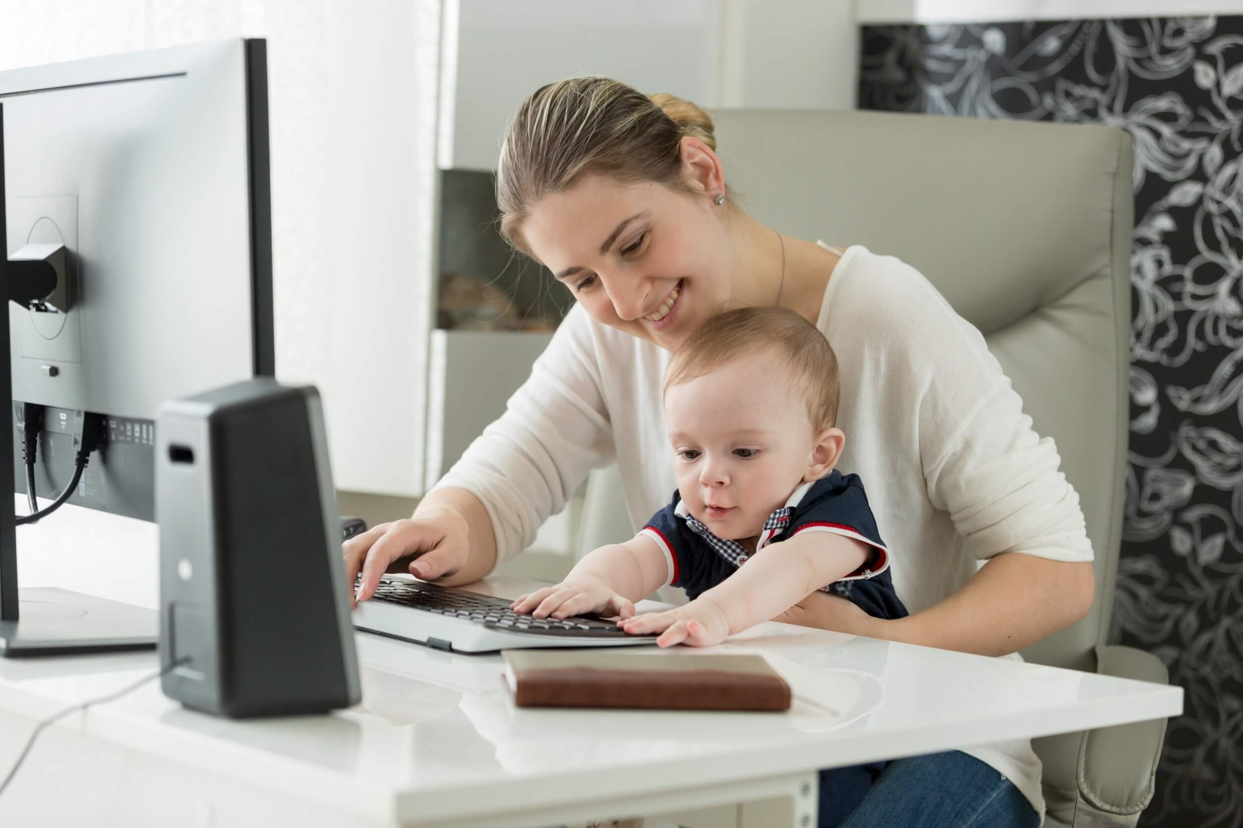 12 consejos para trabajar desde casa con un bebé