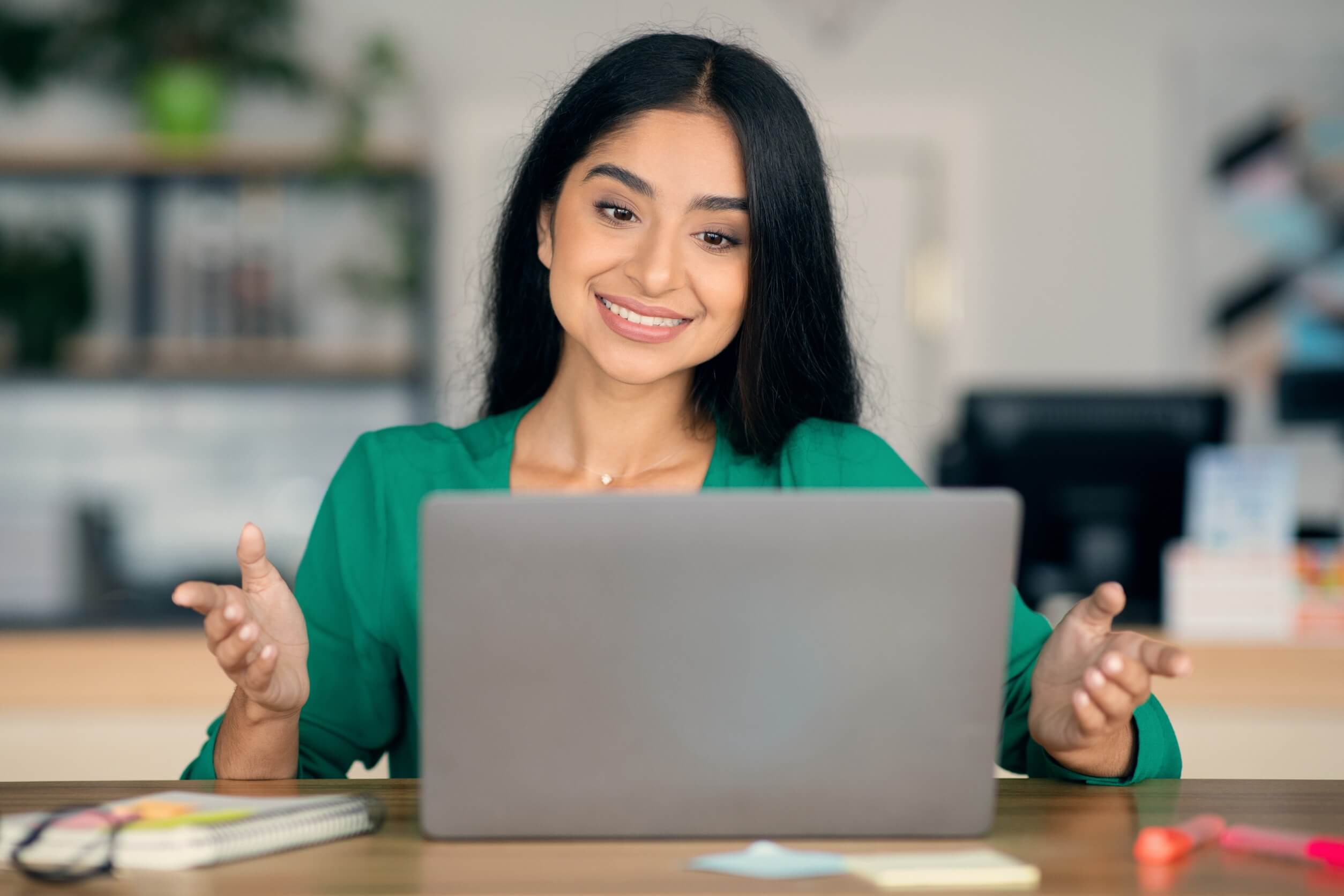 Crea un fondo profesional para tu próxima entrevista virtual