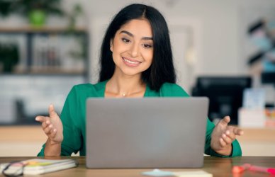Crea un fondo profesional para tu próxima entrevista virtual