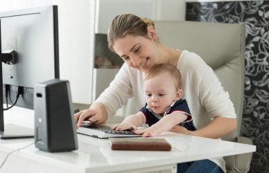 12 consejos para trabajar desde casa con un bebé