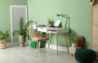 Los 6 mejores colores para decorar tu oficina en casa